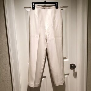Talbots Cream Straight Leg Pants